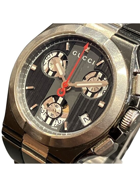Gucci Watch Quartz Black Dial 124.4 main image 9